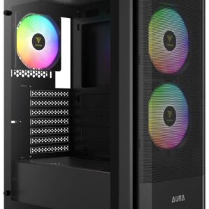 Carcasa Gamdias Aura GC6 ARGB Black