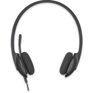 Casti Logitech 'H340' Stereo Headset with Microphone '981-000475' (include timbru verde 0.01 lei)
