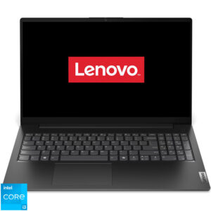 Laptop Lenovo 15.6'' V15 G5 IRL, FHD, Procesor Intel® Core™ i3-1315U (10M Cache, up to 4.50 GHz, with IPU), 8GB DDR5, 512GB SSD, Intel UHD, No OS, Business Black