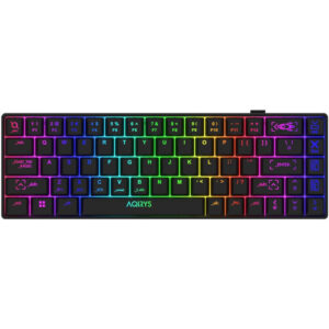 Tastatura Gaming AQIRYS Mira 2.0 RGB Black HaiMu Red Switch Mecanica