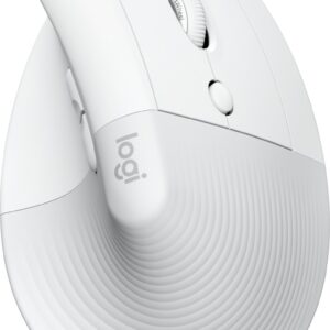 Mouse Logitech Lift Vertical Ergonomic, Alb