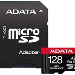 Card memorie ADATA Micro SDXC High Endurance Clasa 10 UHS-I 128GB + Adaptor