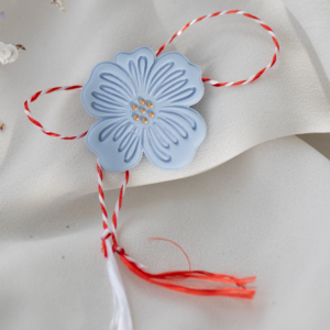 Martisor - Brosa Anemona albastra
