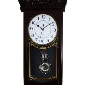 Ceas de perete cu pendula Wall Clock Wood