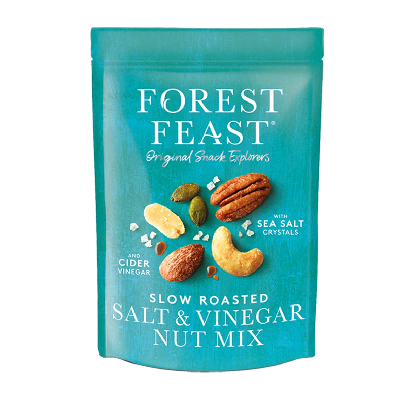 Mix de Nuci cu Sare de Mare si Otet de Mere 120g Forest Feast
