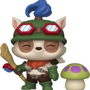 Figurina - Pop! Games - League of Legends: Teemo with Mushroom