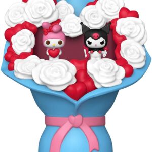 Set 2 figurine - Pop! Bitty Bouquet - Hello Kitty: My Melody and Kuromi