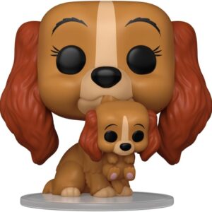 Figurina - Pop! - Disney Lady & the Tramp: Lady with Puppy