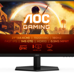Monitor LED AOC Gaming AGON 27G42E 27 inch FHD IPS 0.5 ms 180 Hz HDR