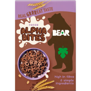 Multicereale Alphabites cu Cacao 350G Bear