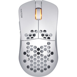 Mouse Gaming HATOR Stellar Pro RGB Wireless White
