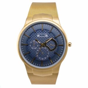 Ceas Barbatesc Matteo Ferari Gold/Blue Elegant II