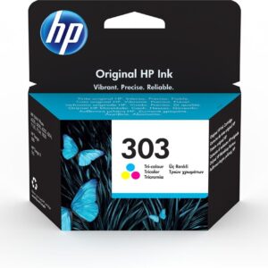 Cartus Cerneala Original HP Color, nr.303, pentru Envy Inspire 7200|7900, 165, (timbru verde 0.15 lei), "T6N01AE"