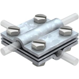 Piesa de legatura in cruce cu placa intermediara Rd 8-10 FT Obo 5312310