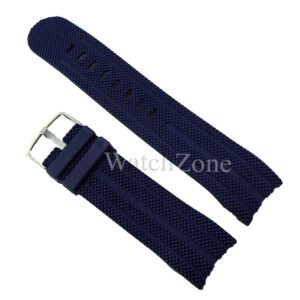 Curea Ceas 24mm Silicon cu Capete Curbate WZ1854