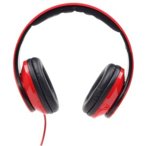 Casti cu microfon - dimensiune mare, GEMBIRD 'Detroit', red 'MHS-DTW-R' 'ACC-GEM0205002'