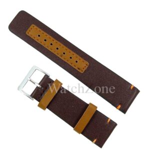 Curea Ceas 20mm 22mm 24mm Maro cu Insertii Matteo Ferari WZ1886