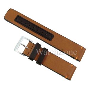 Curea Ceas 20mm  22mm Maro Deschis Matteo Ferari WZ1887