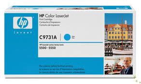 Cartus compatibil: HP Color LaserJet 5500, 5550 Series WITH CHIP - Cyan