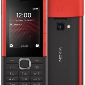 Telefon mobil Nokia 5710 XpressAudio Dual SIM 4G Black/Red + casti