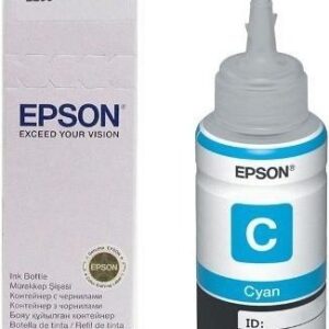 Cartus cerneala  Original Epson Cyan C13T66424A compatibil  L100/L200/L110/L210/L300/L355/L550 (C13T66424A)