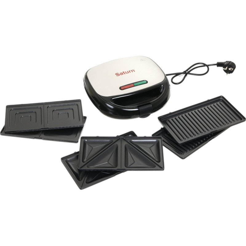 Sandwich maker 4 in 1 Saturn ST-EC1153, 850W