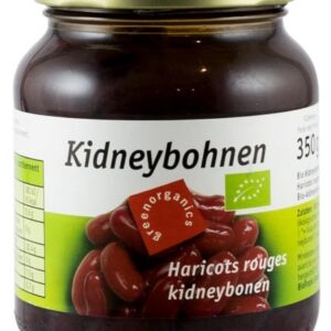 Fasole rosie bio, 350g Green Organics