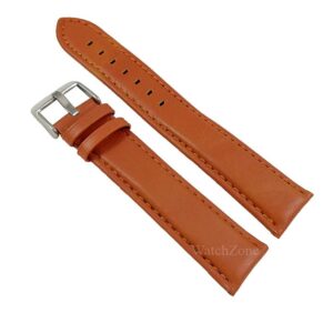 Curea Ceas XXL Piele Naturala Maro 22mm WZ774