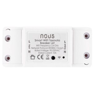 Releu inteligent Nous L6T, 1 canal, 10A, Tasmota 5905072800273