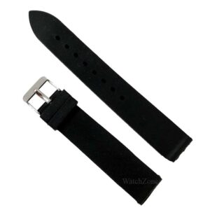 Curea Ceas Silicon Negru 18mm WZ986