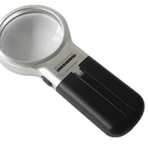 Lupa 3X de Mana cu Led si Suport