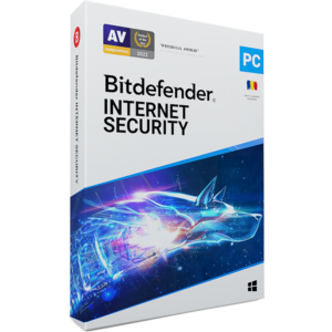 Antivirus Bitdefender Internet Security, 3 Dispozitive, 2 Ani, Licenta noua, Retail