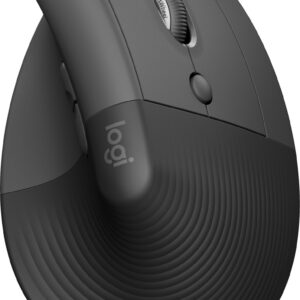 Mouse Logitech Lift Vertical Ergonomic, Negru