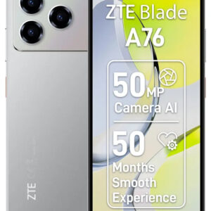 Smartphone ZTE Blade A76, 128GB, 4GB, Dual SIM, 4G, Tri-Camera, Carbon Polar Gray