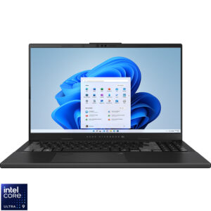 Laptop ASUS 15.6'' Vivobook Pro 15 OLED N6506CU, 3K 120Hz, Procesor Intel® Core™ Ultra 9 285H (24M Cache, up to 5.40 GHz), 24GB DDR5, 1TB SSD, GeForce RTX 4050 6GB, Win 11 Pro, Earl Gray