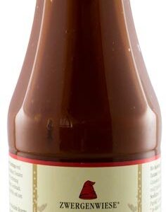 Ketchup bio curry, din piure de rosii, 500ml Zwergenwiese