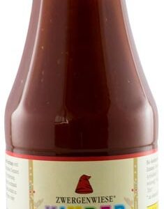 Ketchup bio pentru copii, din piure de rosii cu mere, 500ml Zwergenwiese