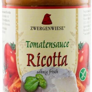 Sos bio de rosii cu ricotta 340g Zwergenwiese