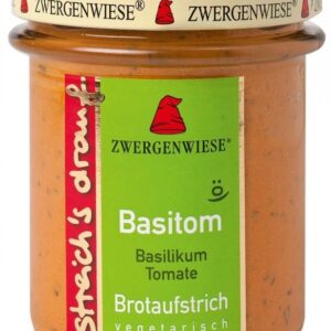 Crema tartinabila bio vegetala Basitom, 160g Zwergenwiese