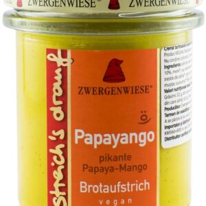 Crema tartinabila bio vegetala Papayango, 160g Zwergenwiese