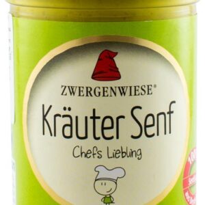 Mustar bio cu verdeturi de Provence, 160ml Zwergenwiese