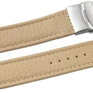 Curea Ceas Piele Naturala Crem 18mm - 24mm WZ435