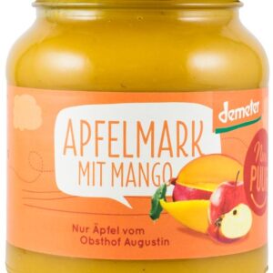 Piure bio de mere cu mango, 360g Nur Puur