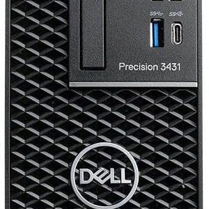 Dell, PRECISION 3431,  Intel Core i5-9400F, 2.90 GHz, HDD: 512 GB NVMe, RAM: 16 GB, video: Intel UHD Graphics ; SFF, NEW
