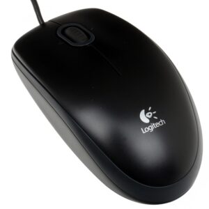 MOUSE Logitech B100 Optical USB Mouse, black 910-003357