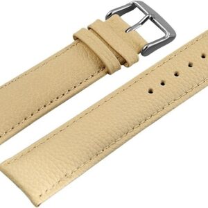 Curea Ceas Piele Naturala Crem 22mm 24mm 8181404001