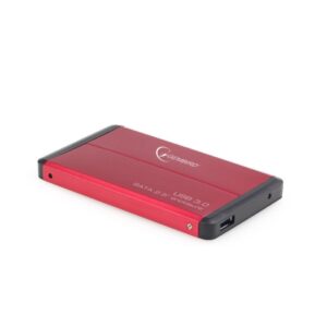 RACK EXTERN 2.5' HDD S-ATA TO USB 3.0, red,  GEMBIRD (EE2-U3S-2-R)