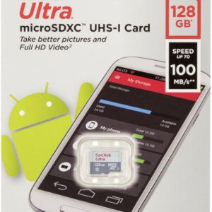 Card memorie SanDisk Micro SDXC Ultra 128GB UHS-I Clasa 10