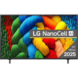 Televizor LED LG Smart TV 55NANO80A3B Seria NANO80 139cm 4K UHD HDR