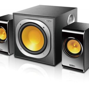 BOXE 2.1 EDIFIER, RMS: 30W (8Wx2 + 14W), black 'P3060' (include timbru verde 1 leu)